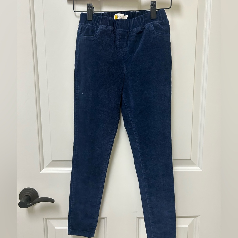 Boden Navy Corduroy Pull-On Leggings